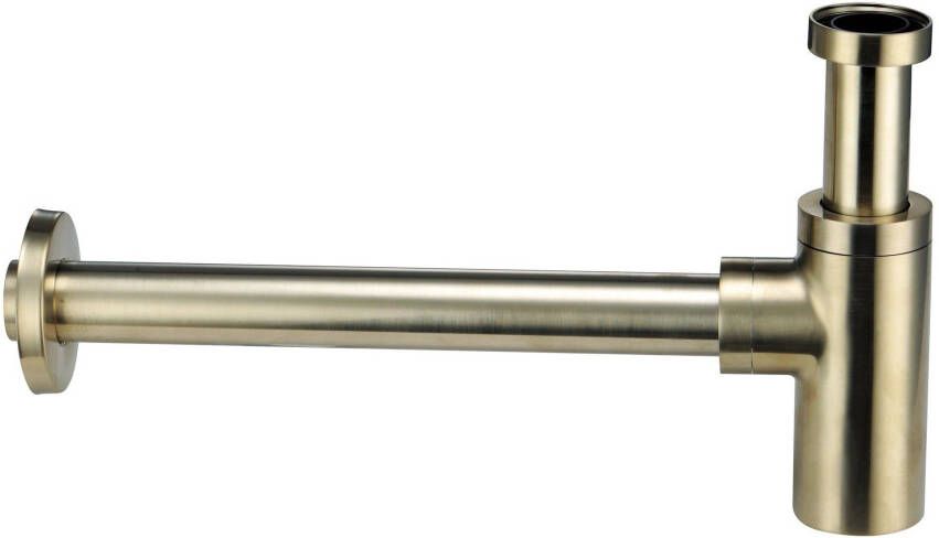 Neuer Design sifon 5 4" geborsteld goud