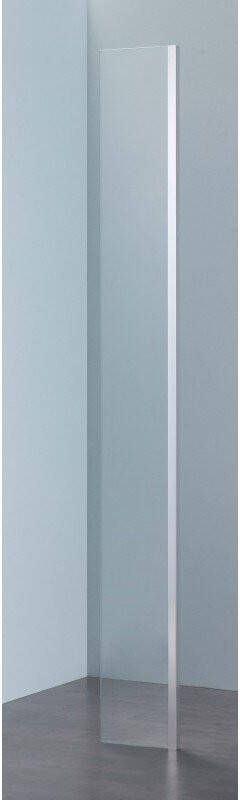 Neuer Free Mix Hoekdeel 25x200 cm Chroom-Helder Glas