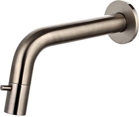 Neuer inbouw fonteinkraan rond inkortbaar gunmetal