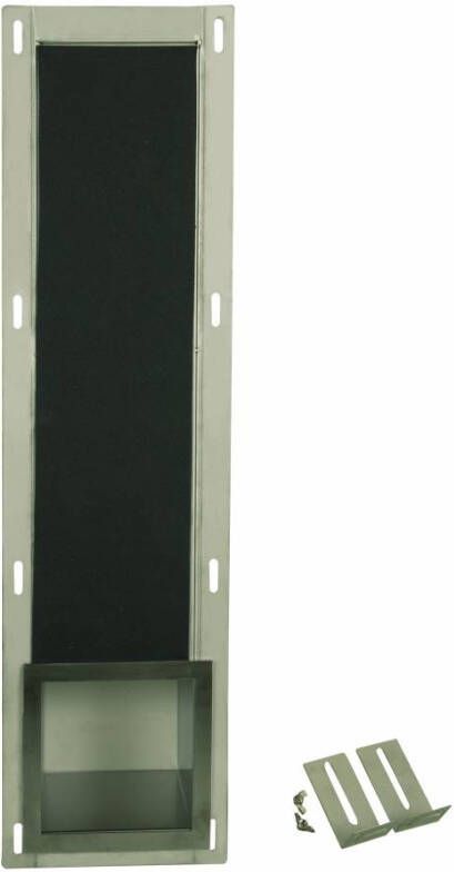Neuer inbouw reserve toiletrolhouder 14x66 RVS
