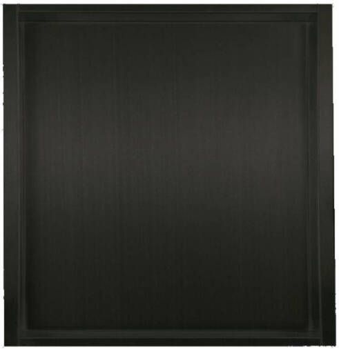 Neuer inbouwnis 30x30 mat zwart