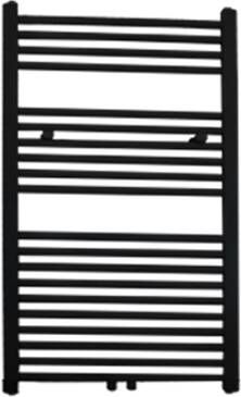 Neuer Lydia radiator met midden-onderaansluiting 120x60 mat zwart