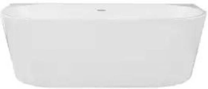 Royal Plaza Maira bad half vrijstaand met badafvoer 180x80cm glans wit 1771896 - Foto 2