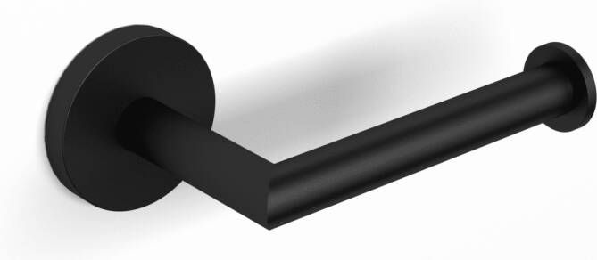 Blinq Columbus reserverolhouder closetrolhouder zonder klep mat zwart - Foto 2
