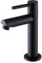 Neuer ronde fonteinkraan mat zwart - Thumbnail 1