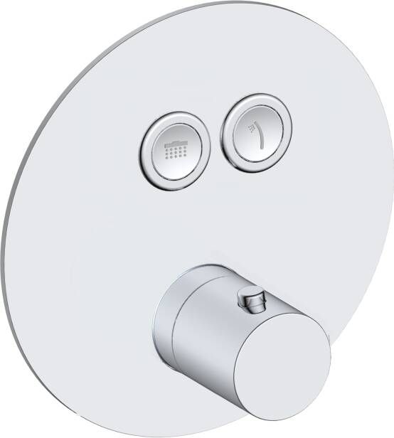Neuer Select inbouw douchethermostaat rond chroom