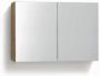 Neuer Spiegelkast eiken 120x70 cm wood - Thumbnail 1