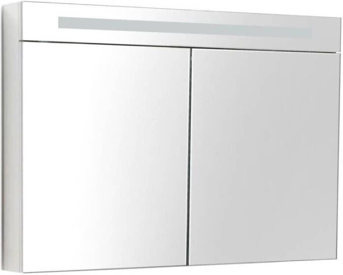 Neuer spiegelkast met verlichting 80 hoogglans wit