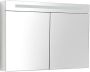 Neuer spiegelkast met verlichting 80 hoogglans wit - Thumbnail 1