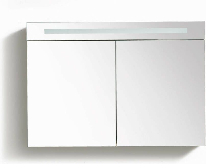 Neuer spiegelkast met verlichting 80 light wood