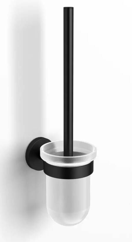 Royal Plaza Salix closetborstelhouder mat zwart 29679