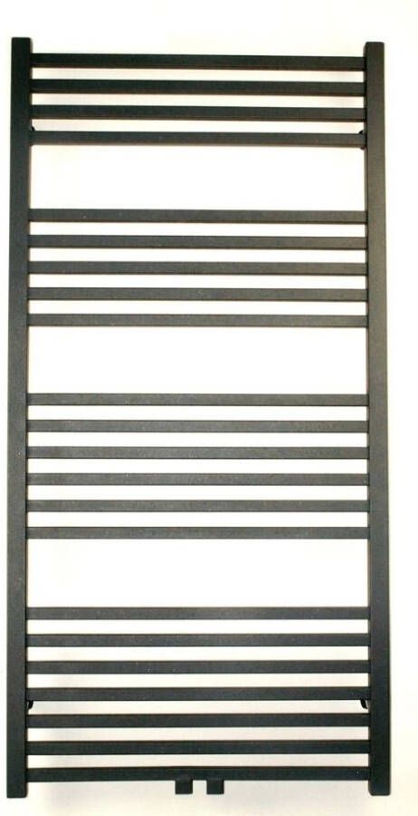 Blinq Altare S handdoekradiator 120 x 60 cm (H X L) grijs metallic