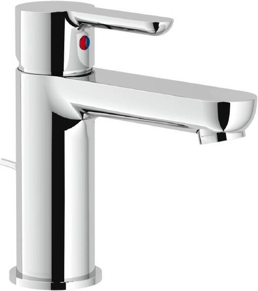 Sub 091 1-gats wastafelkraan zonder waste 13 8 cm chroom