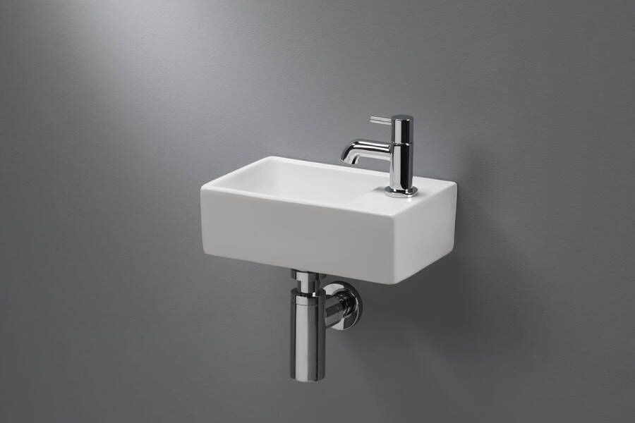 Royal Plaza Capella fontein 30 5x19x11 cm 1 kraangat rechts wit 19549