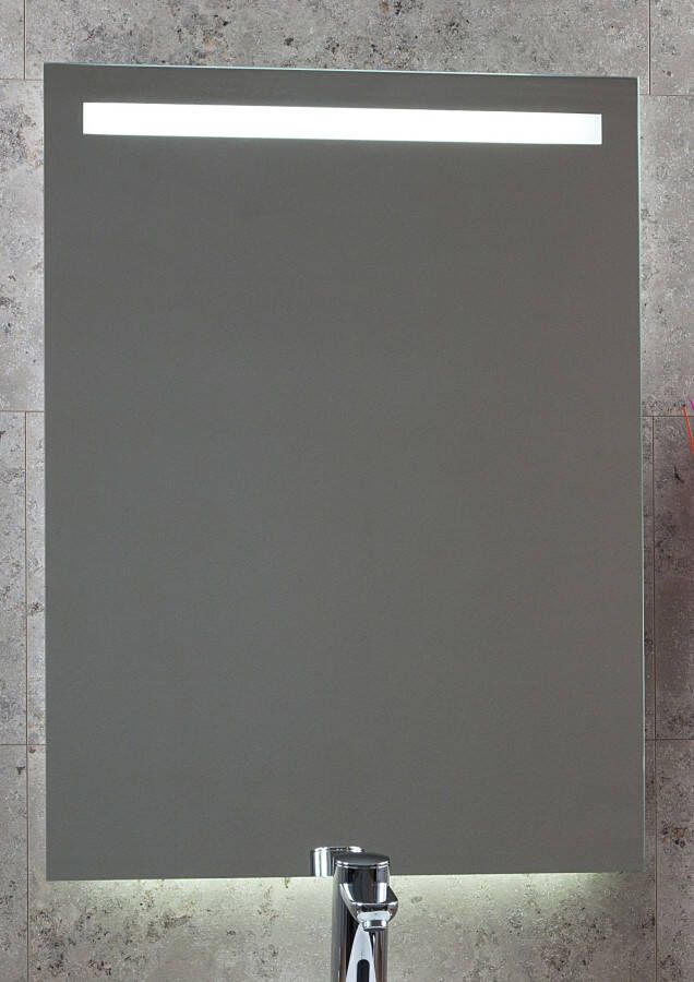 Novara Led Line spiegel rechthoek met led verlichting 120x80x3 cm + spiegel verwarming - Foto 2