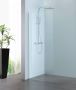 Novara Free mix inloopdouche met 80x200 helder glas - Thumbnail 1