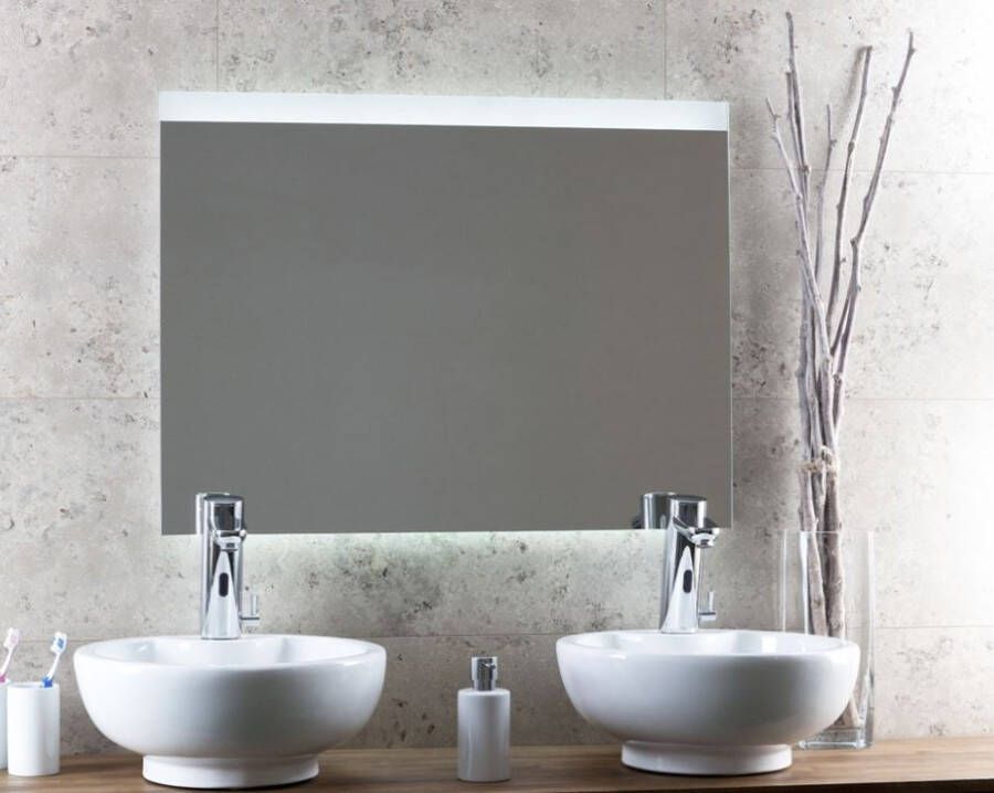 Royal Plaza Murino facetspiegel 100x80 bovenbaan indirecte led plus sensor 89126 - Foto 2