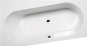Polysan Astra WR inbouw hoekbad Acryl 165x90 cm wit