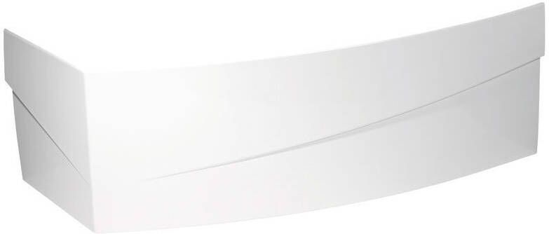Polysan Evia rechts 170 hoek voorzetpaneel ABS- acryl wit