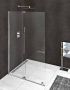 Sapho Polysan Modular Shower inloopdouche glasplaat met schuifdeur 160x200 chroom - Thumbnail 1