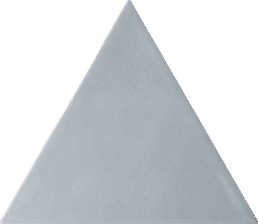 Quintessenza 3LATI driehoek tegel 13 2x11 4 Carta Da Zucchero Lucido