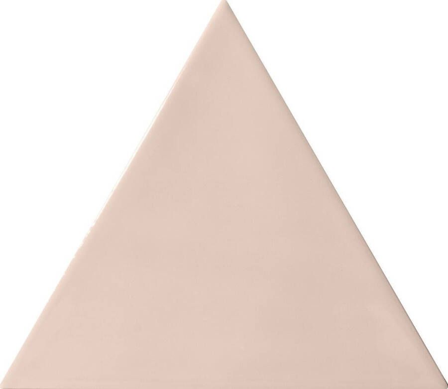 Quintessenza 3LATI driehoek tegel 13 2x11 4 Rosa Lucido