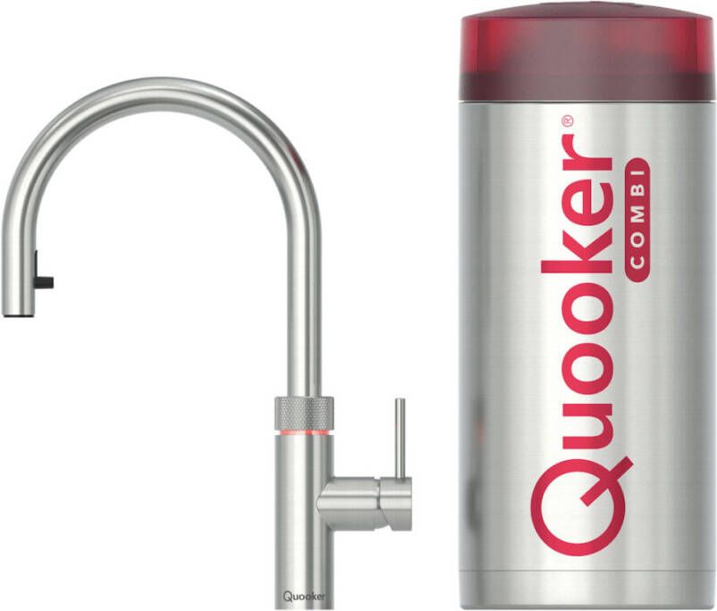 Quooker Flex kokend waterkraan met COMBI+ boiler RVS