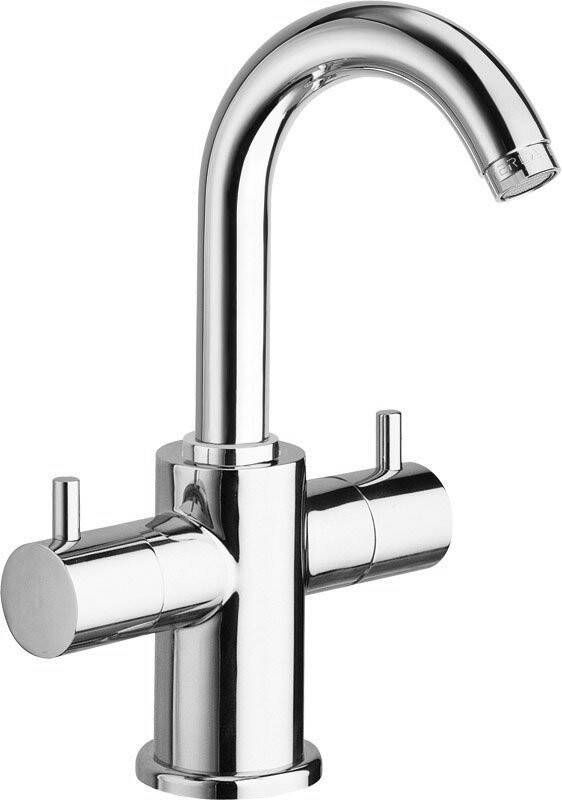 Reitano Rubinetteria Airtech Wastafelmengkraan zonder klikwaste chroom