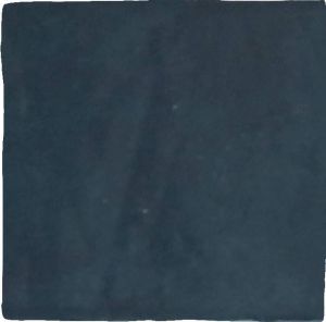 Revoir Paris Atelier wandtegel 10x10 blue marine glossy
