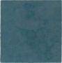 Revoir Paris Atelier wandtegel 10x10 blue marine mat - Thumbnail 1