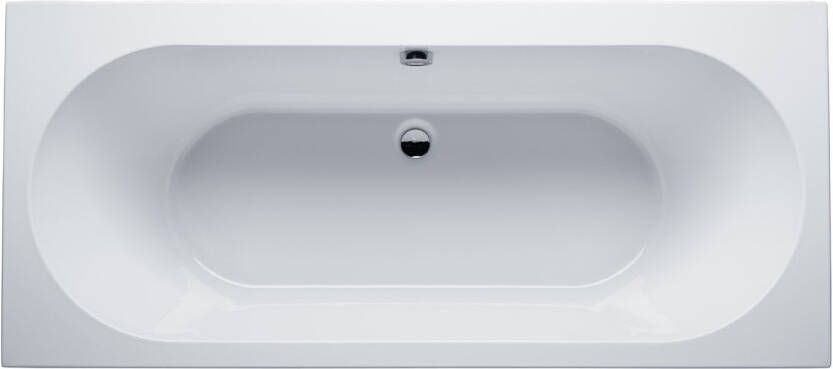Riho Carolina inbouwbad met 2 ligzijdes 170x80cm glans wit acryl - Foto 2