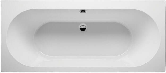 Riho Carolina inbouwbad 2-persoons 180x80cm glans wit acryl - Foto 3