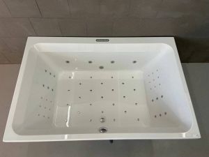 Riho Castello bubbelbad met Supreme systeem 180x120 wit