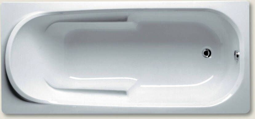 Riho Columbia inbouwbad links rechts 150x75cm glans wit acryl - Foto 3