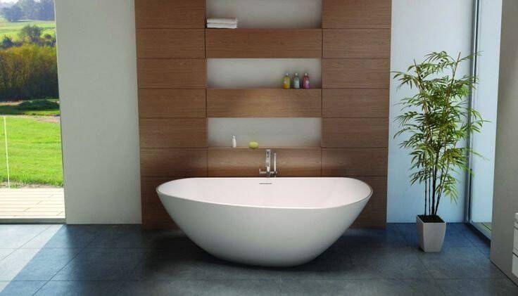 Riho Granada solid surface ligbad 190x90