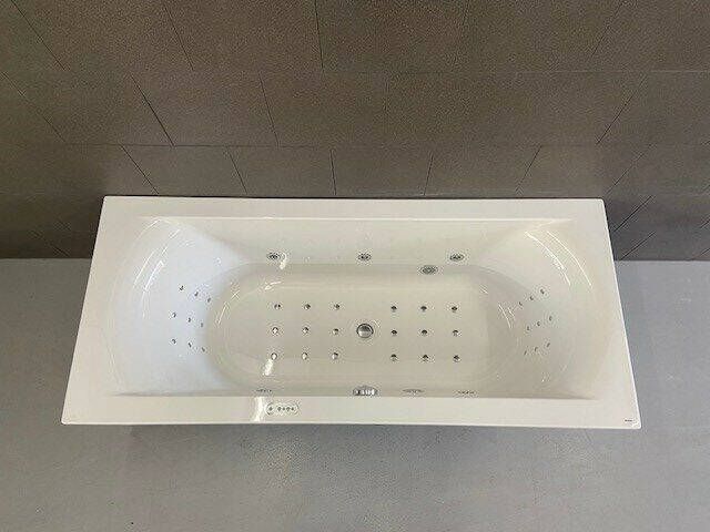 Riho Lima bubbelbad met Excellent systeem 190x90 wit