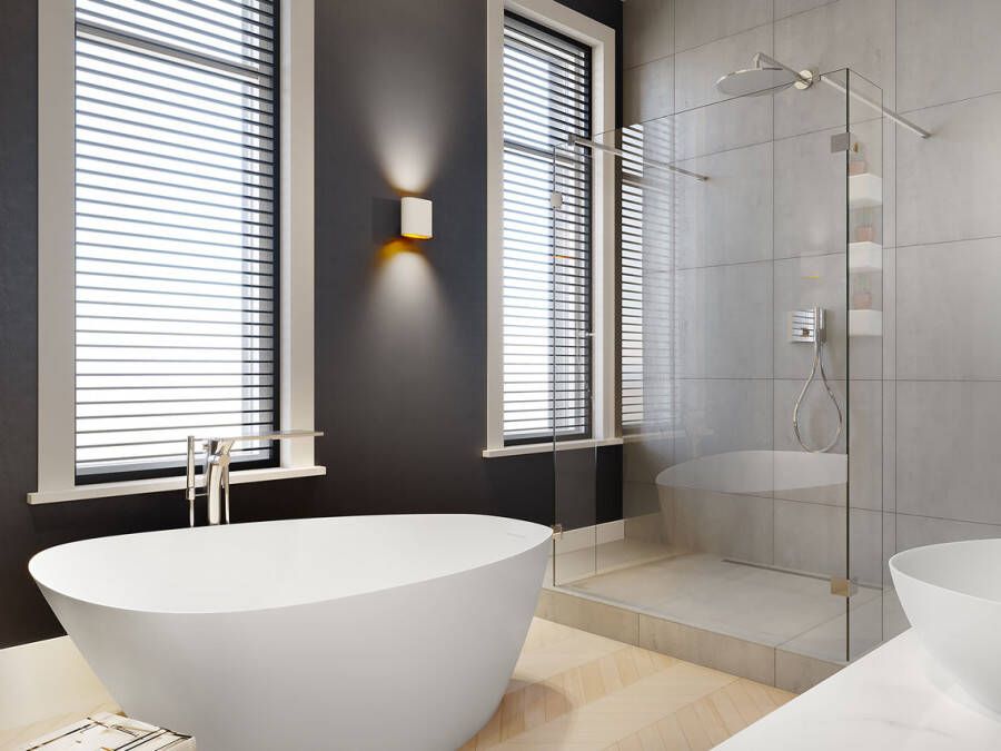 Riho Toledo Vrijstaand bad 158x110x62cm kiezelvorm solid surface mat wit B126001105