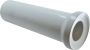 ABU Riko closetaansluiting recht 110mm x 400mm wit 33.3747 - Thumbnail 2