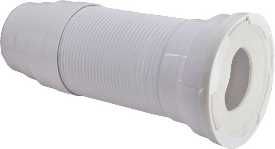 WISA Flexifon afvoer flexibel universeel 2x 110mm aansluitdiameter 300 650mm lengte kunststof wit - Foto 2