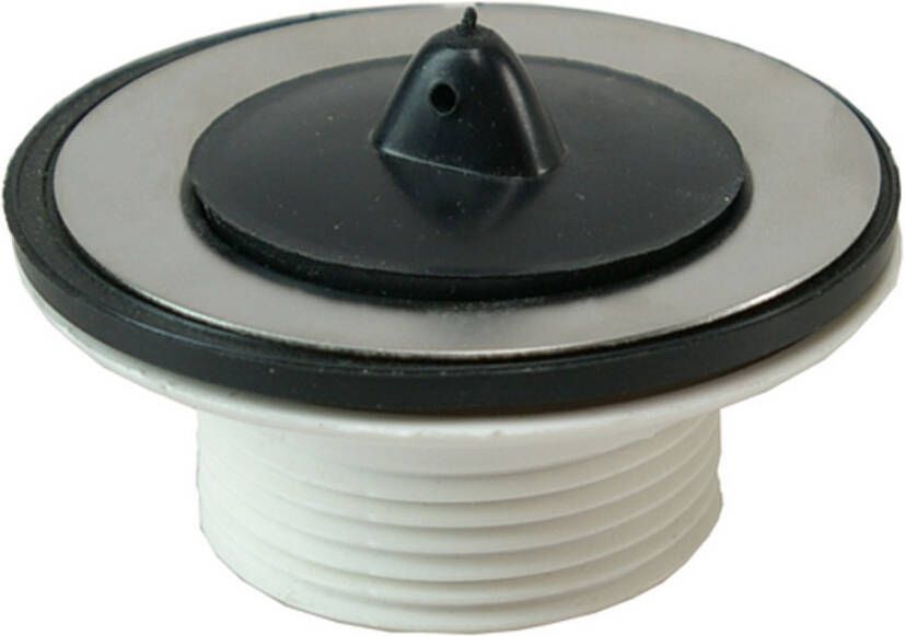 Wiesbaden Riko losse kunststof plug+kett. 5 4&apos;&apos;x60 mm wit