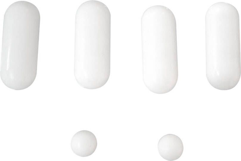 Riko Vesta bufferset voor toiletzitting glans wit en mat wit