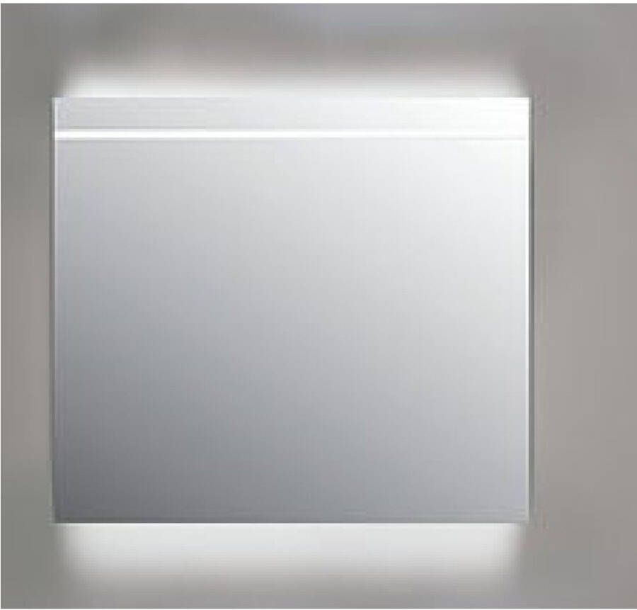 Sanibell INK spiegel met horizontale LED verlichting 120x4x80cm