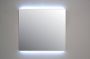 Sanibell INK spiegel met indirecte LED boven en onderverlichting 80x4x80cm - Thumbnail 1