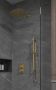 Saniclear Brass inbouw regendouche met glijstang en muurarm 30 geborsteld messing - Thumbnail 3