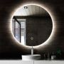 Saniclear Circle ronde spiegel met LED verlichting 120 cm - Thumbnail 4