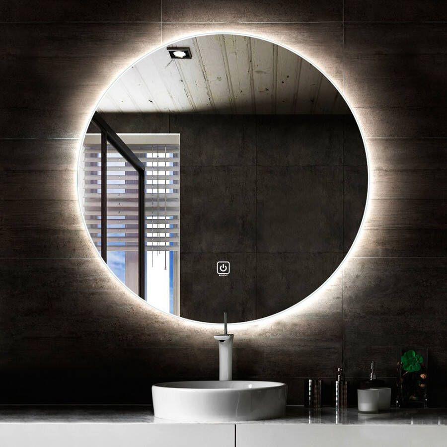 Saniclear Circle ronde spiegel met LED verlichting 60cm