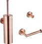 Saniclear Copper koperkleurig toilet accessoire set - Thumbnail 1