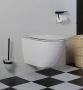Saniclear Jama rimfree hangend toilet met flatline softclose zitting 48 cm wit - Thumbnail 1