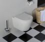 Saniclear Jama rimfree hangend toilet met softclose zitting 48 cm wit - Thumbnail 1