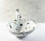 Saniclear Queen waskom 40x33 multicolor terrazzo - Thumbnail 1